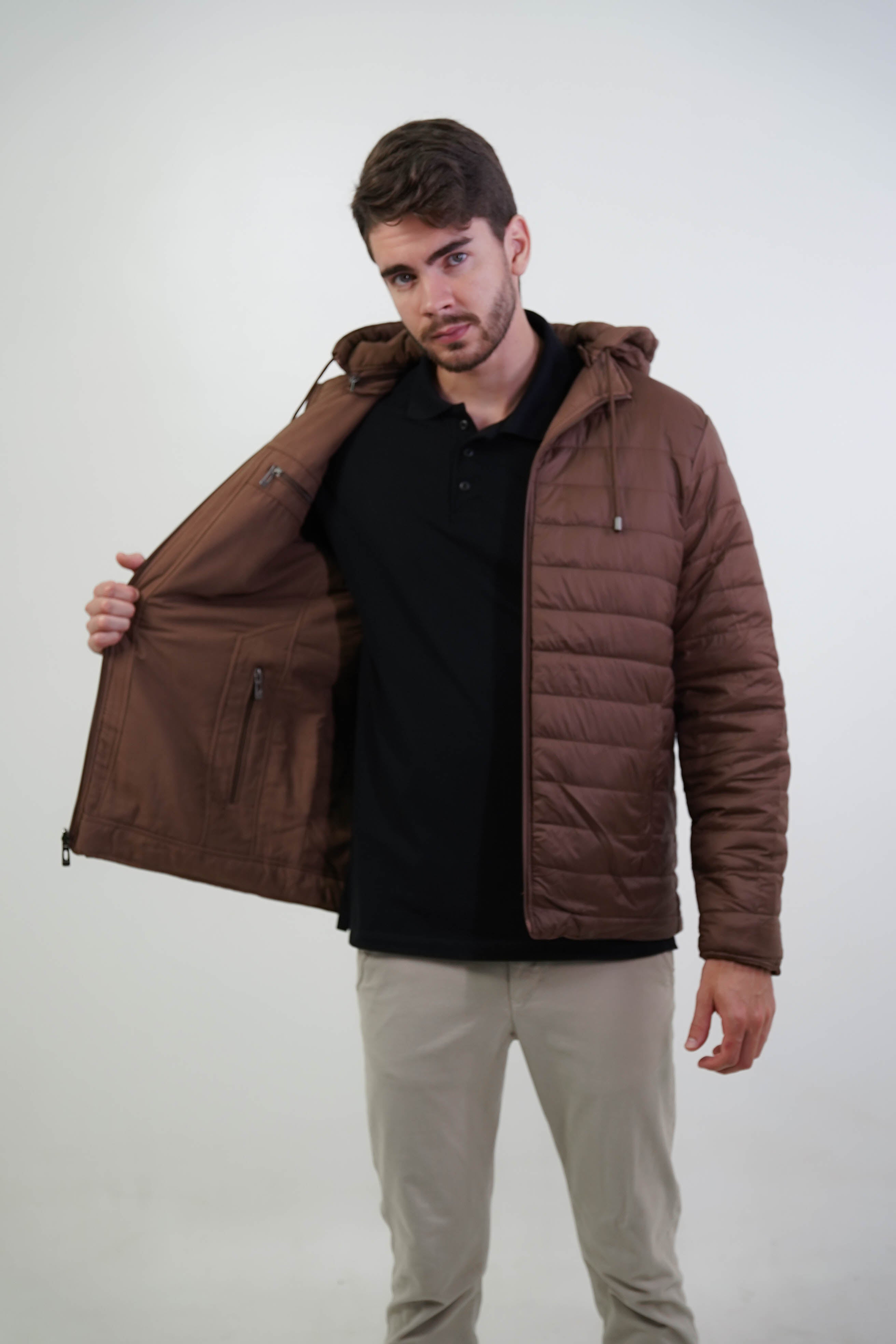 JAQUETA DUO ESSENTIAL CASACO DUPLA FACE 2 EM 1