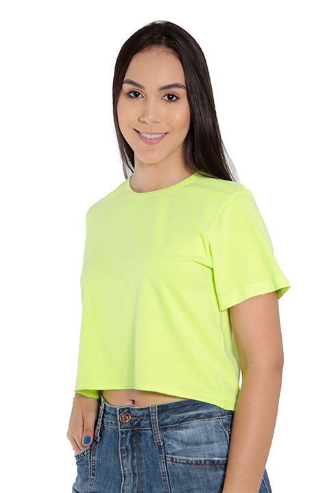 CROPPED STONED COLOR