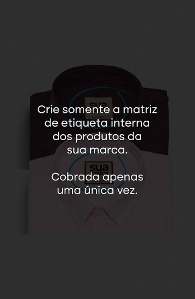 DESENVOLVIMENTO MATRIZ DE SILK DE ETIQUETA INTERNA