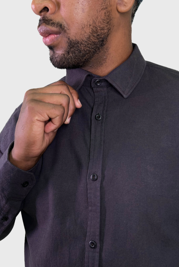 CAMISA FLANELA MANGA LONGA SLIM FIT