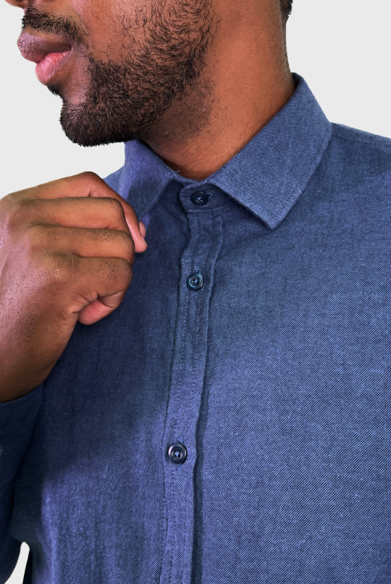 CAMISA FLANELA MANGA LONGA SLIM FIT