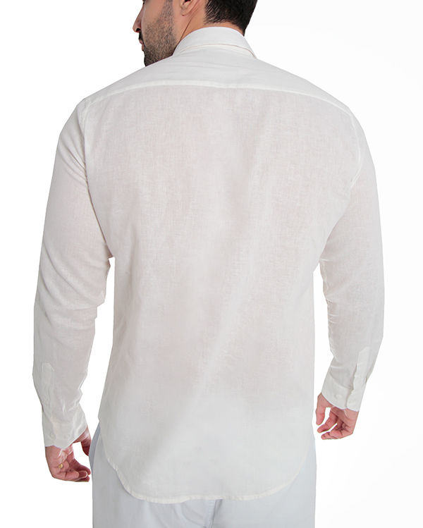 CAMISA MANGA LONGA LINHO SLIM FIT