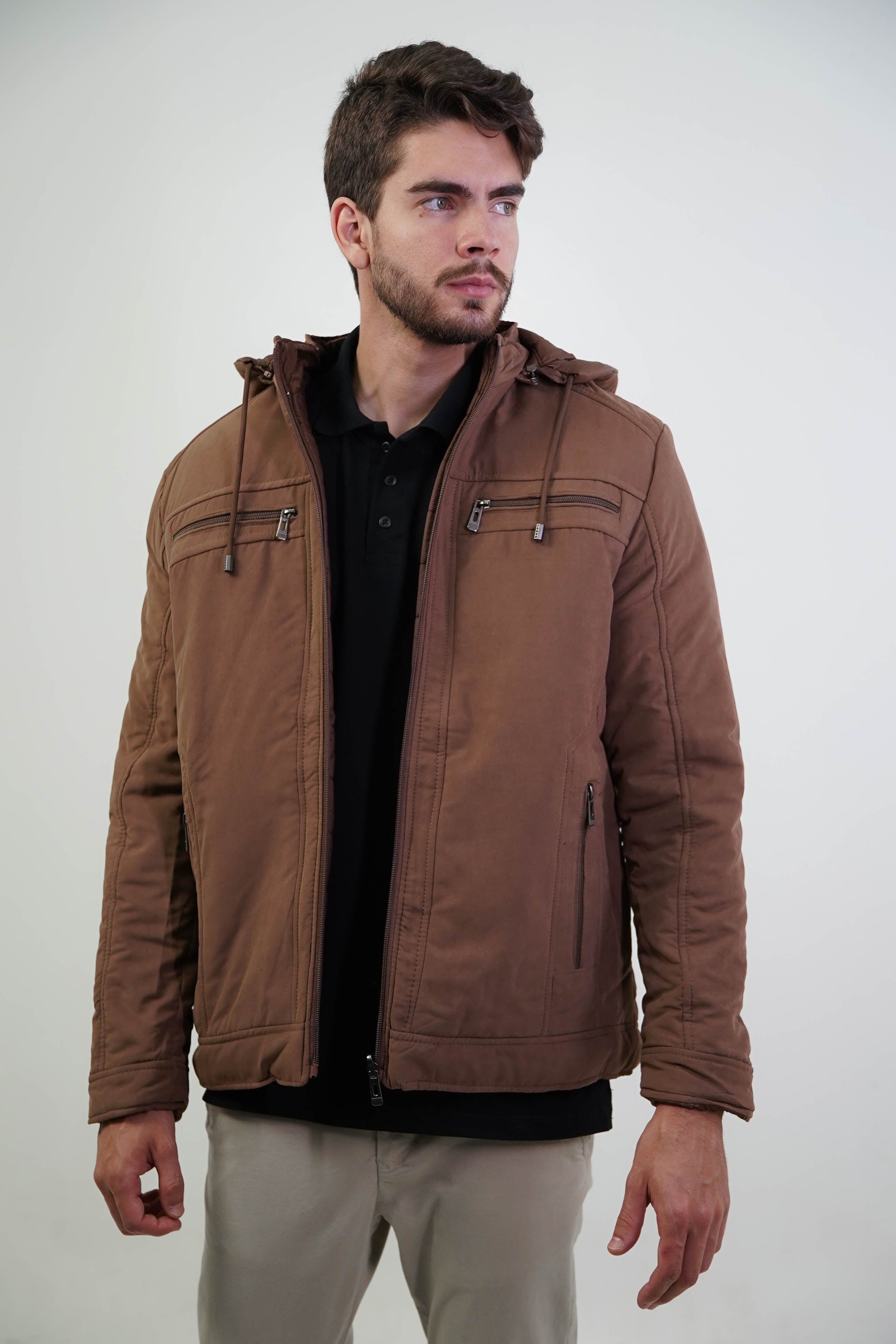 JAQUETA DUO ESSENTIAL CASACO DUPLA FACE 2 EM 1