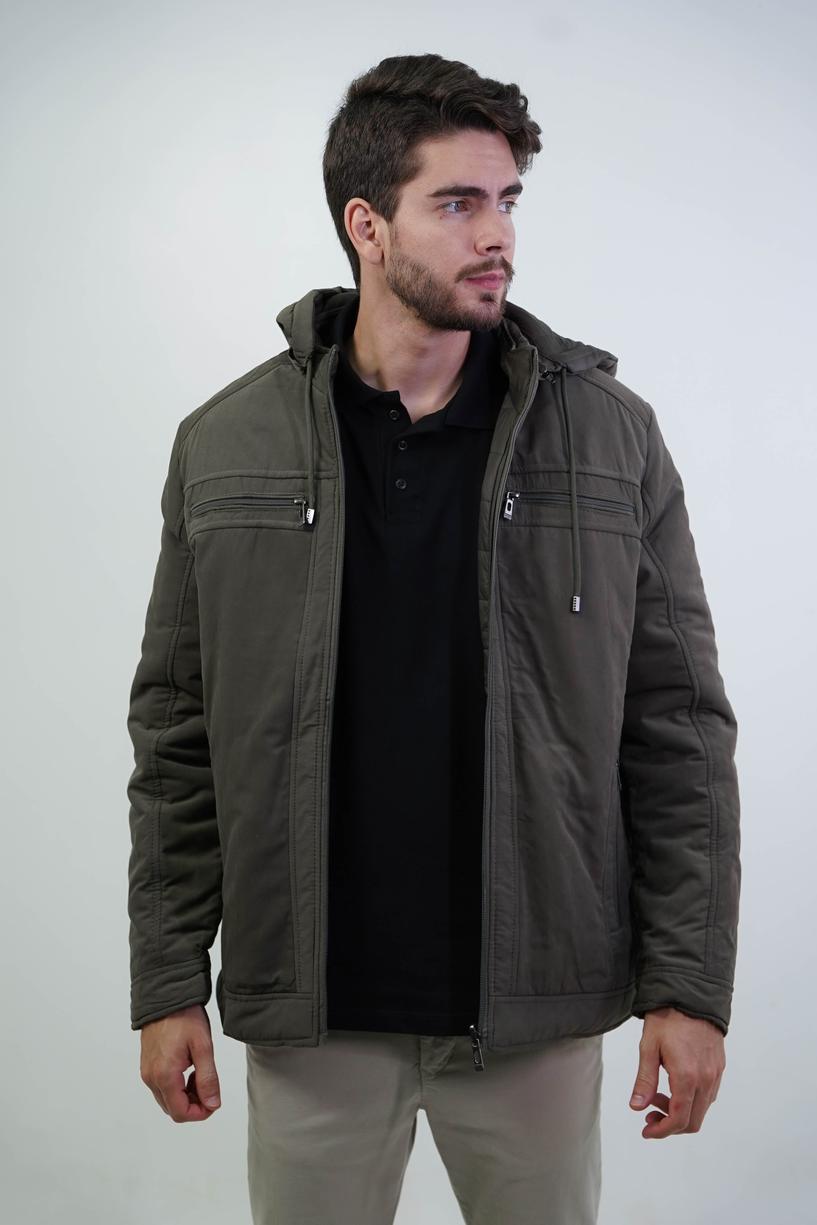 JAQUETA DUO ESSENTIAL CASACO DUPLA FACE 2 EM 1