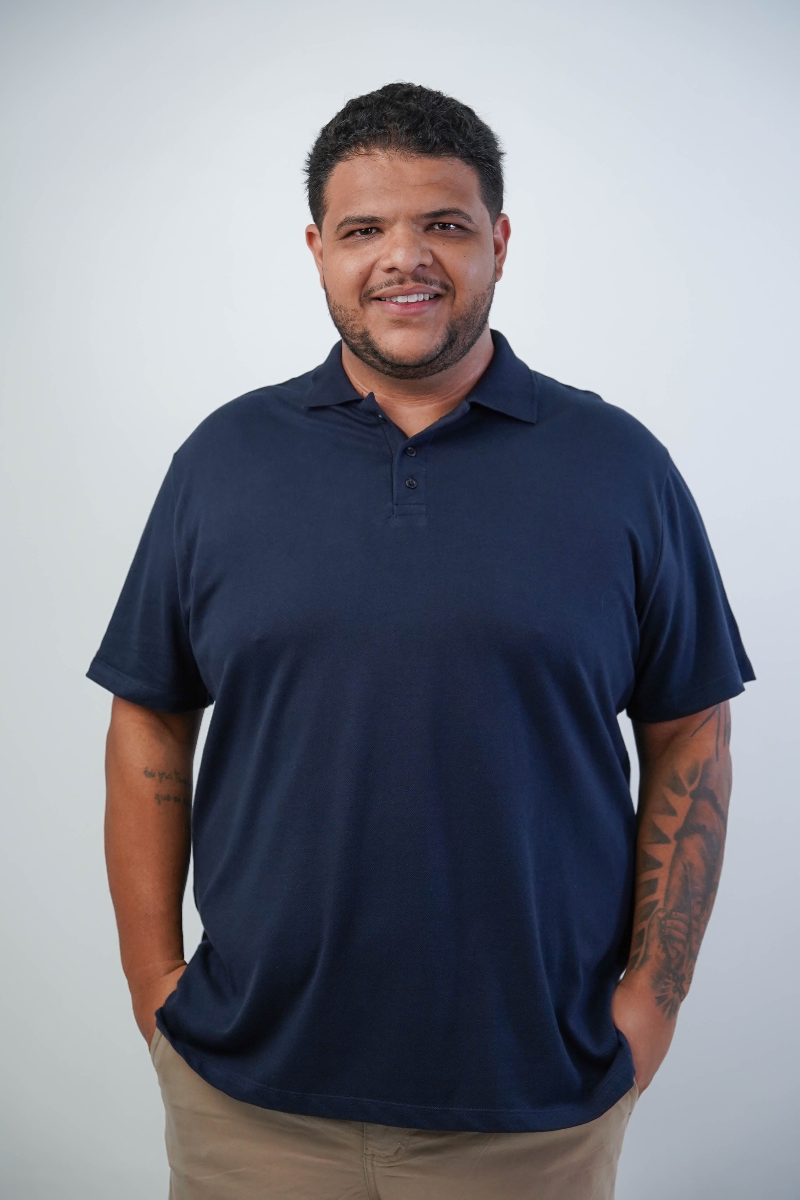 POLO PIQUET PIMA PLUS SIZE