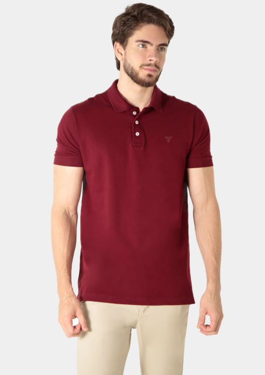 POLO COTTON PIMA COM ELASTANO LISA