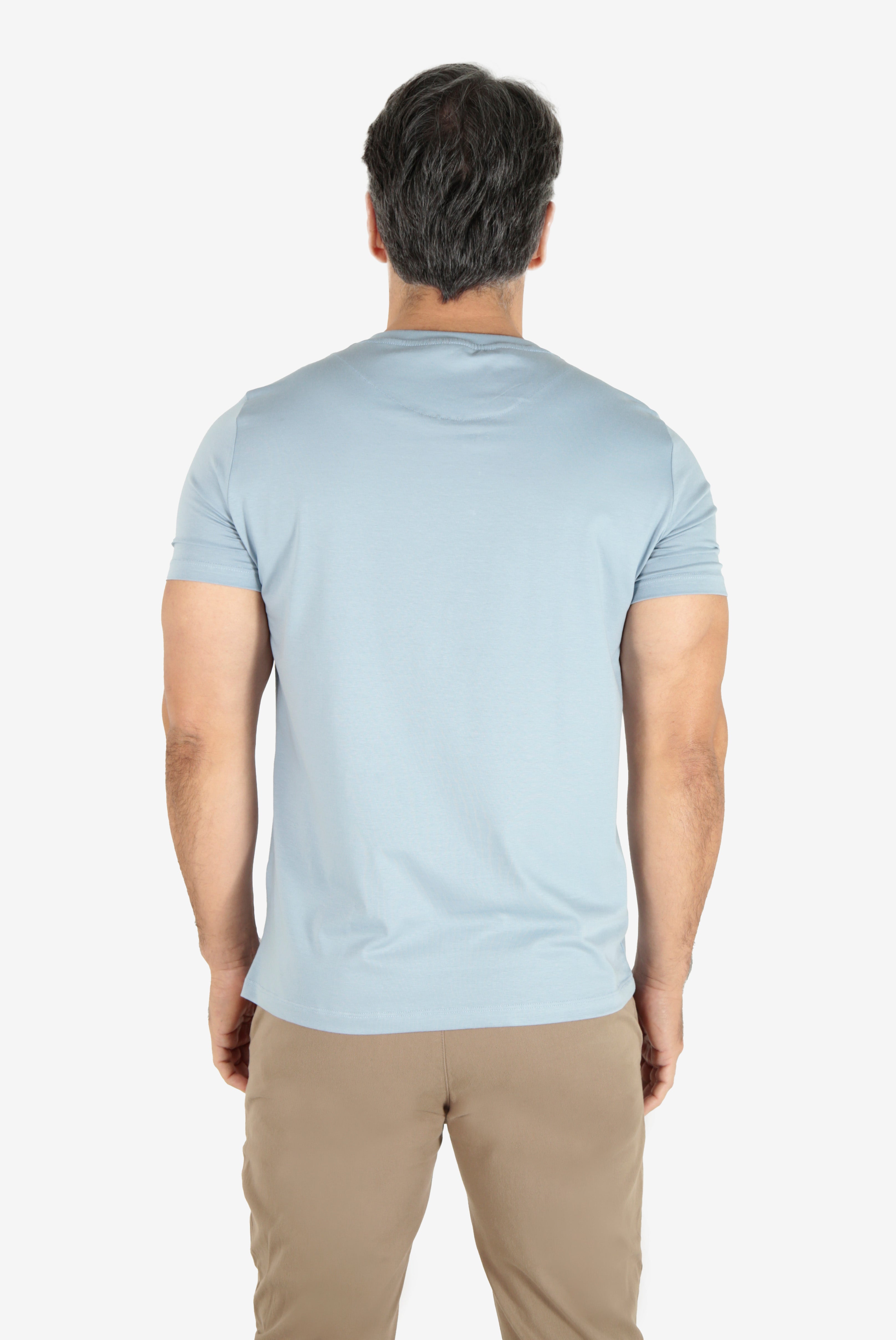 CAMISETA HENLEY EGÍPCIO GOLA PADRE