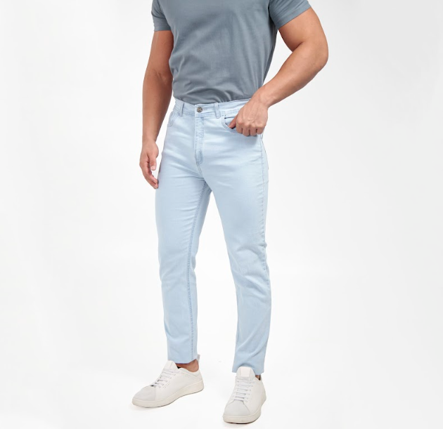 CALÇA JEANS SLIM BÁSICA
