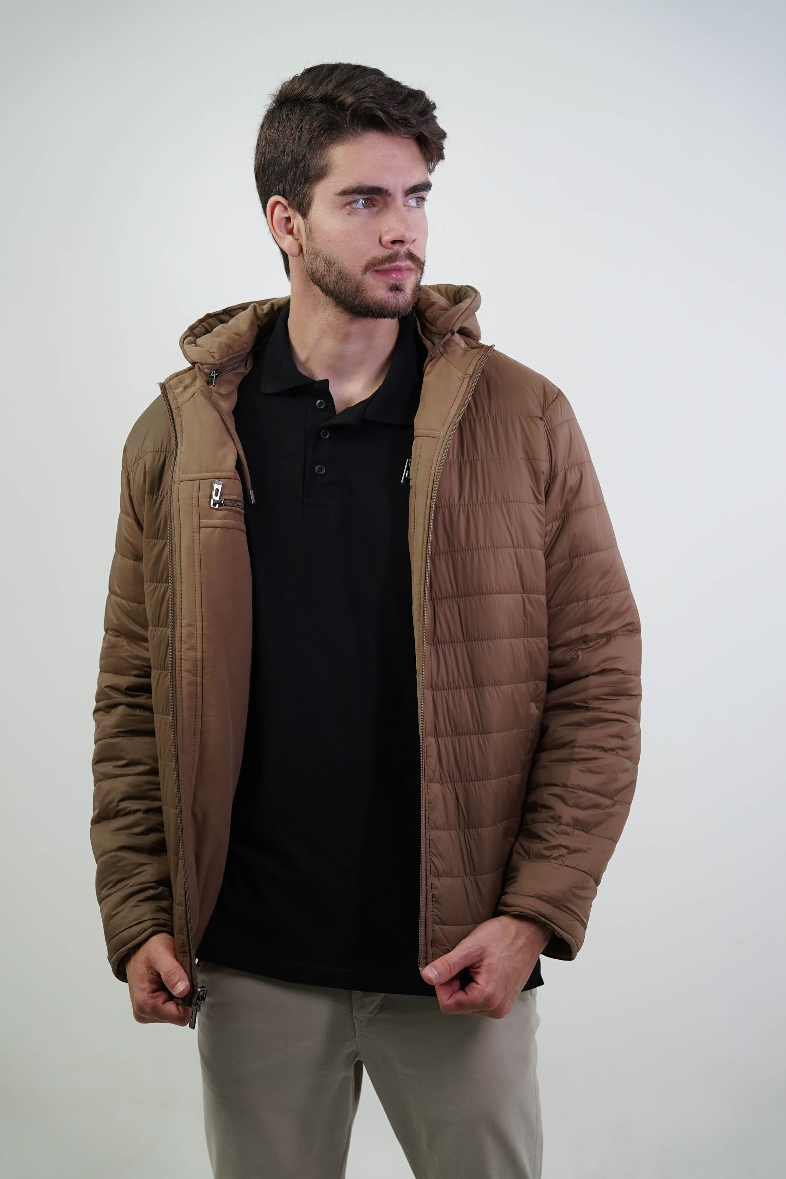 JAQUETA DUO ESSENTIAL CASACO DUPLA FACE 2 EM 1