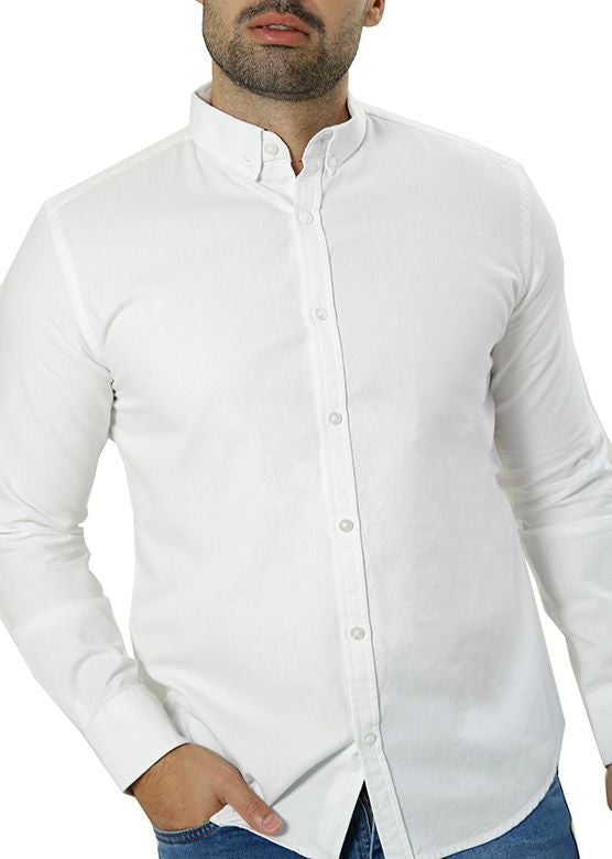CAMISA MANGA LONGA SLIM FIT OXFORD BUTTON DOWN