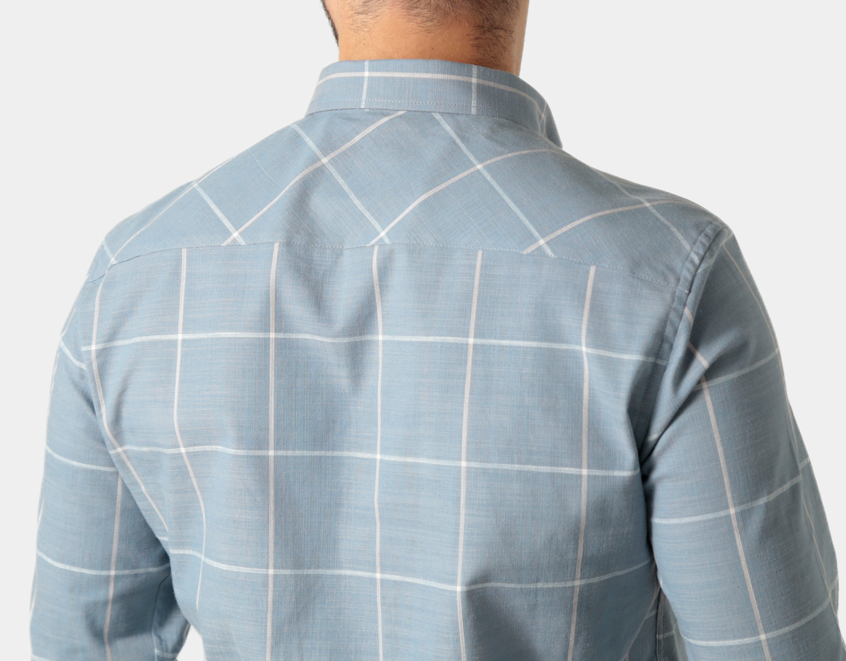 CAMISA SOCIAL MANGA LONGA MAXI XADREZ