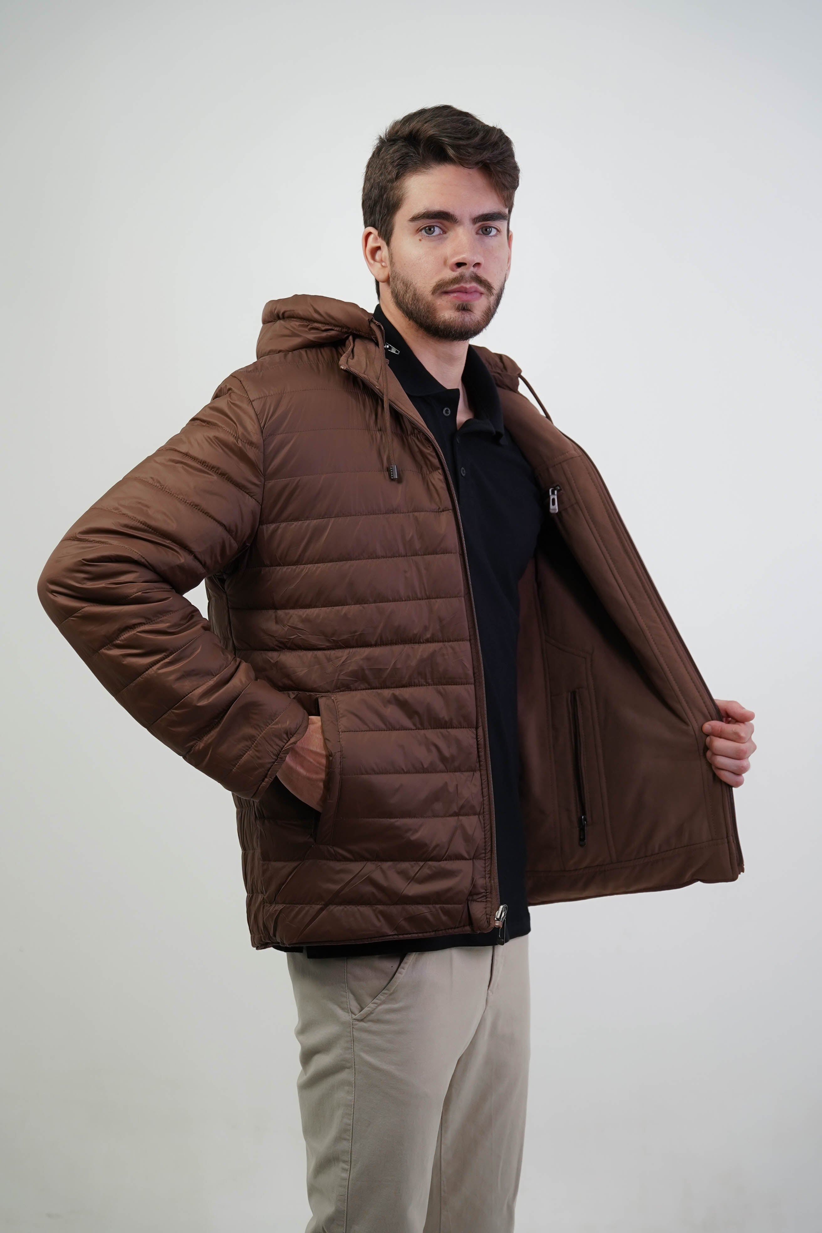 JAQUETA DUO ESSENTIAL CASACO DUPLA FACE 2 EM 1