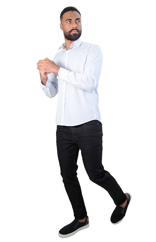 CAMISA MANGA LONGA COMFORT LISTRAS