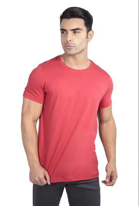 CAMISETA BÁSICA GOLA REDONDA - CONTÍNUA