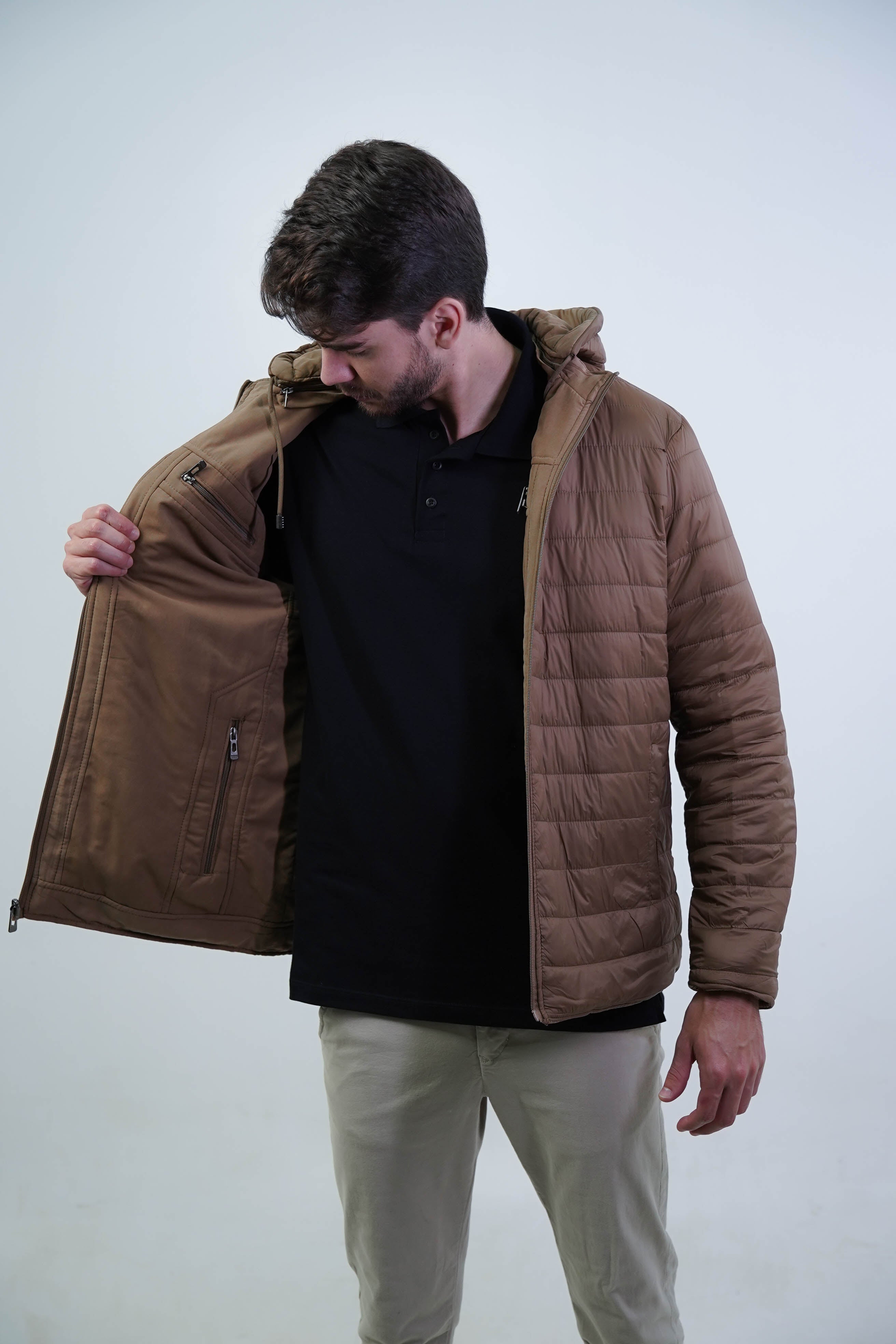 JAQUETA DUO ESSENTIAL CASACO DUPLA FACE 2 EM 1