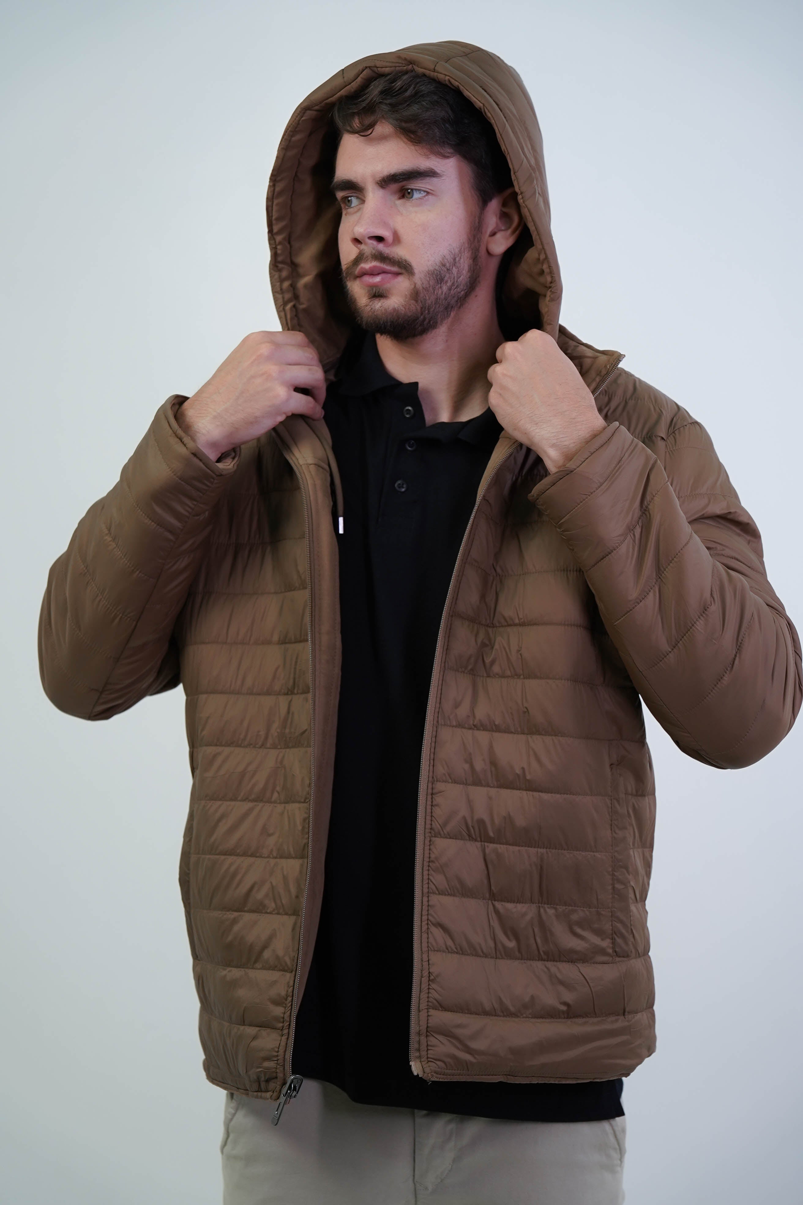 JAQUETA DUO ESSENTIAL CASACO DUPLA FACE 2 EM 1