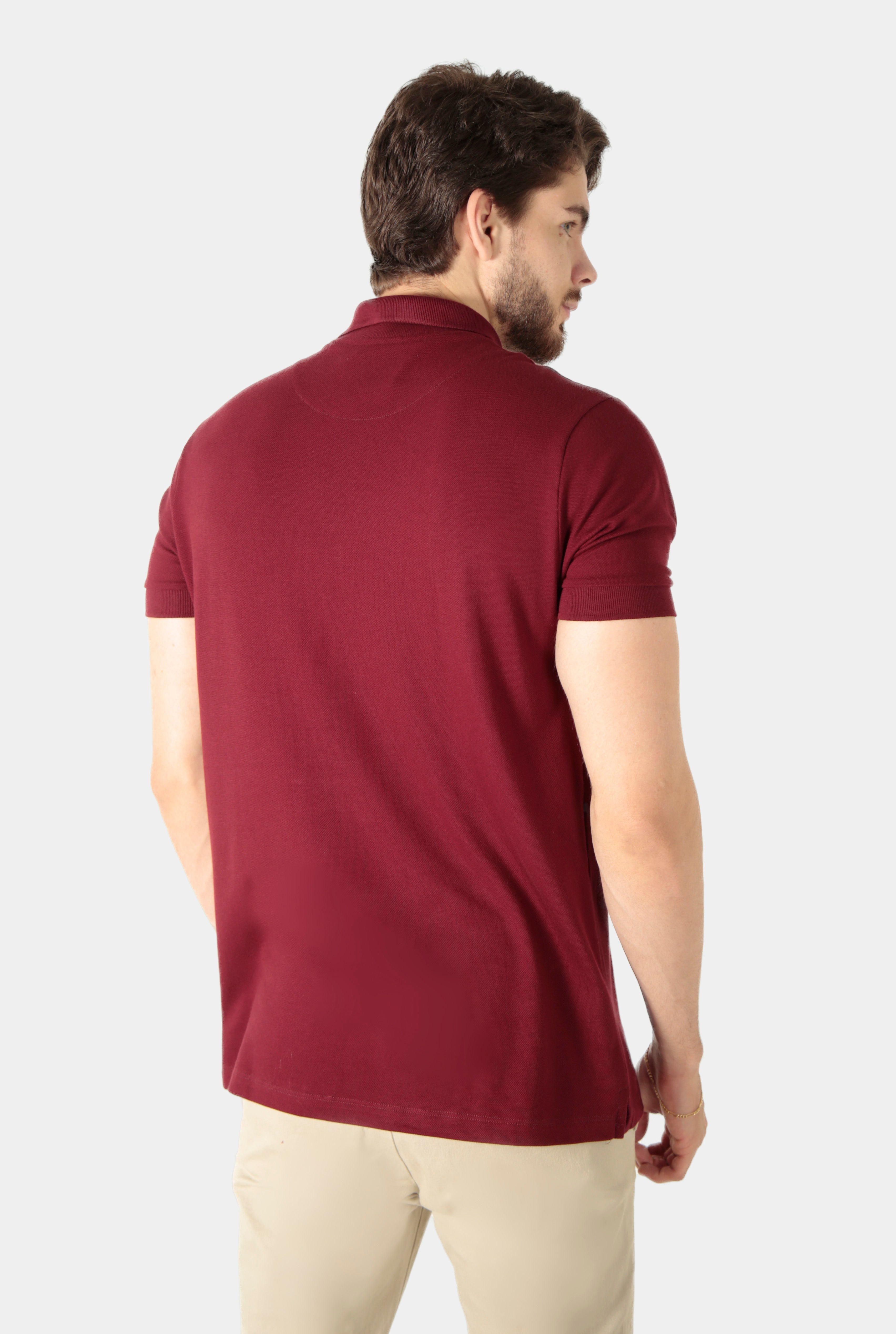POLO PIQUET PIMA COM ELASTANO LISA