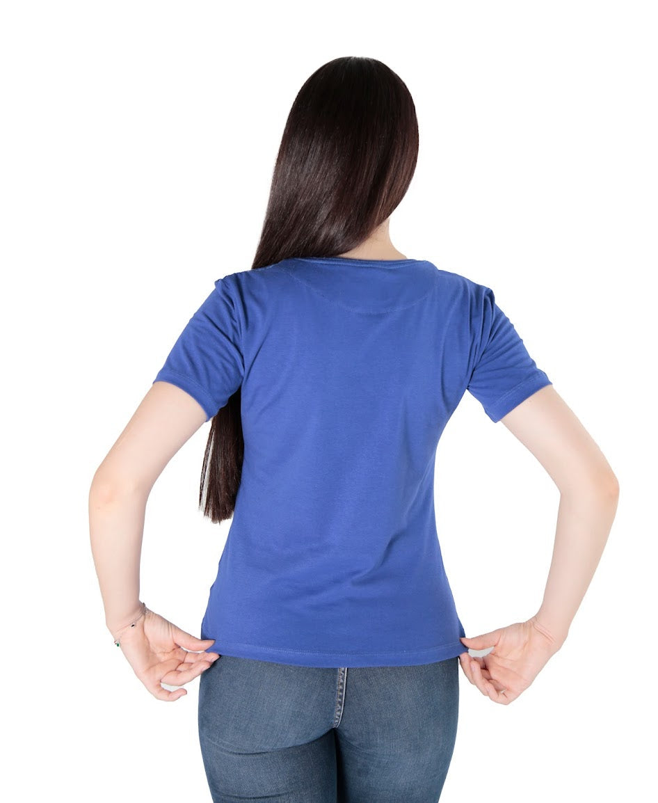 CAMISETA T-SHIRT ALGODÃO EGÍPCIO FEMININA PREMIUM