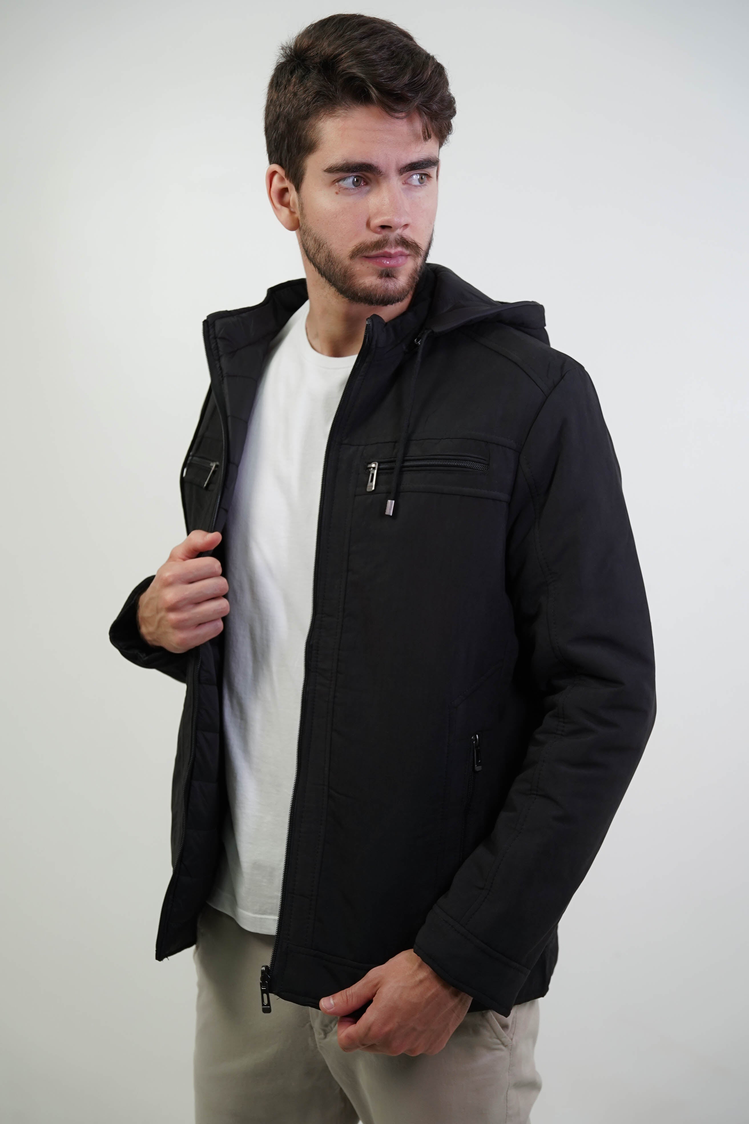 JAQUETA DUO ESSENTIAL CASACO DUPLA FACE 2 EM 1