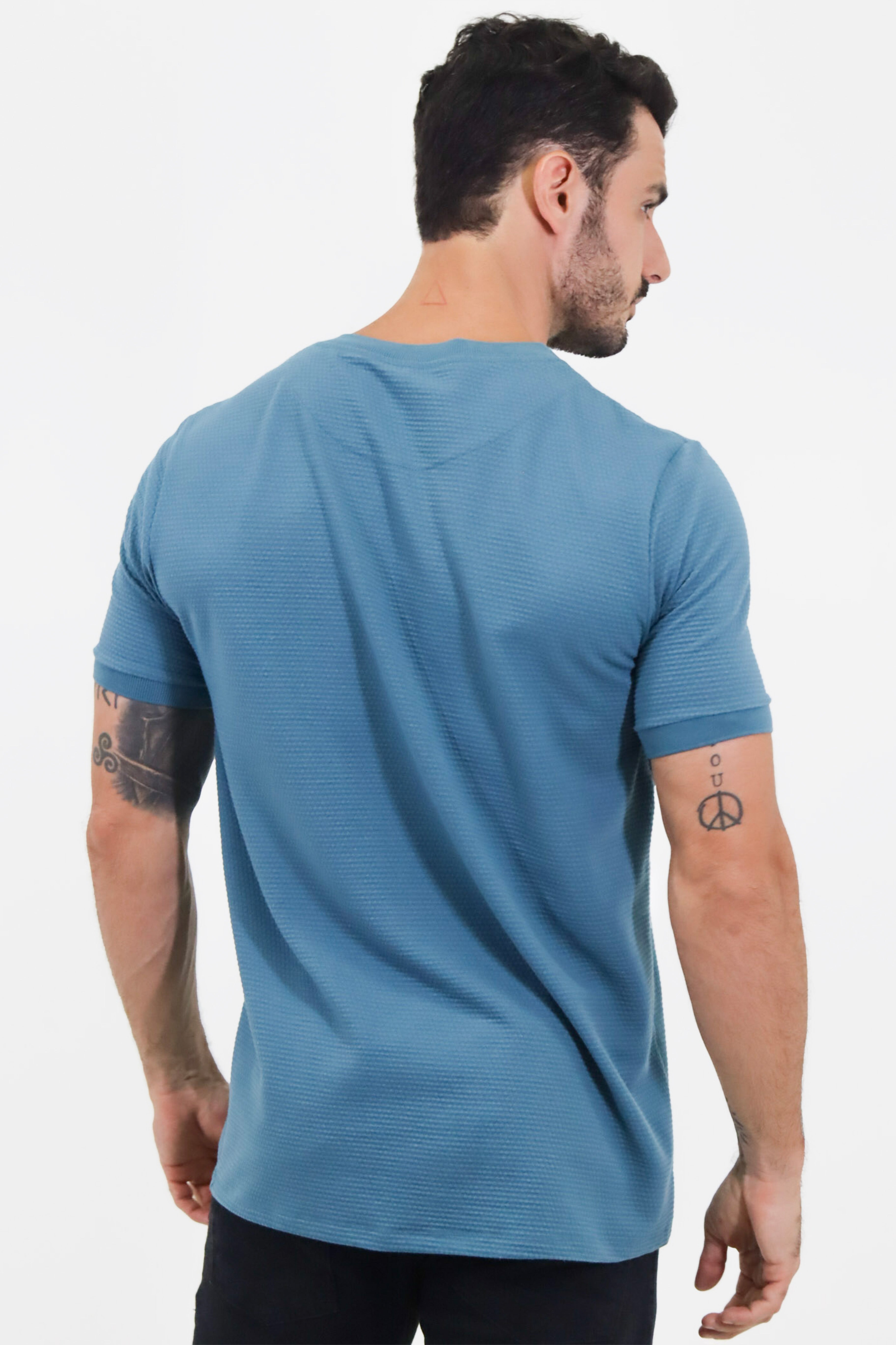 CAMISETA ESTRUTURADA TEXTURA