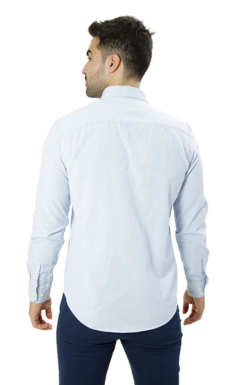 CAMISA MANGA LONGA SLIM FIT OXFORD BUTTON DOWN