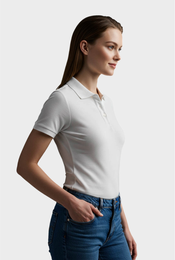 POLO PIQUET PIMA FEMININA