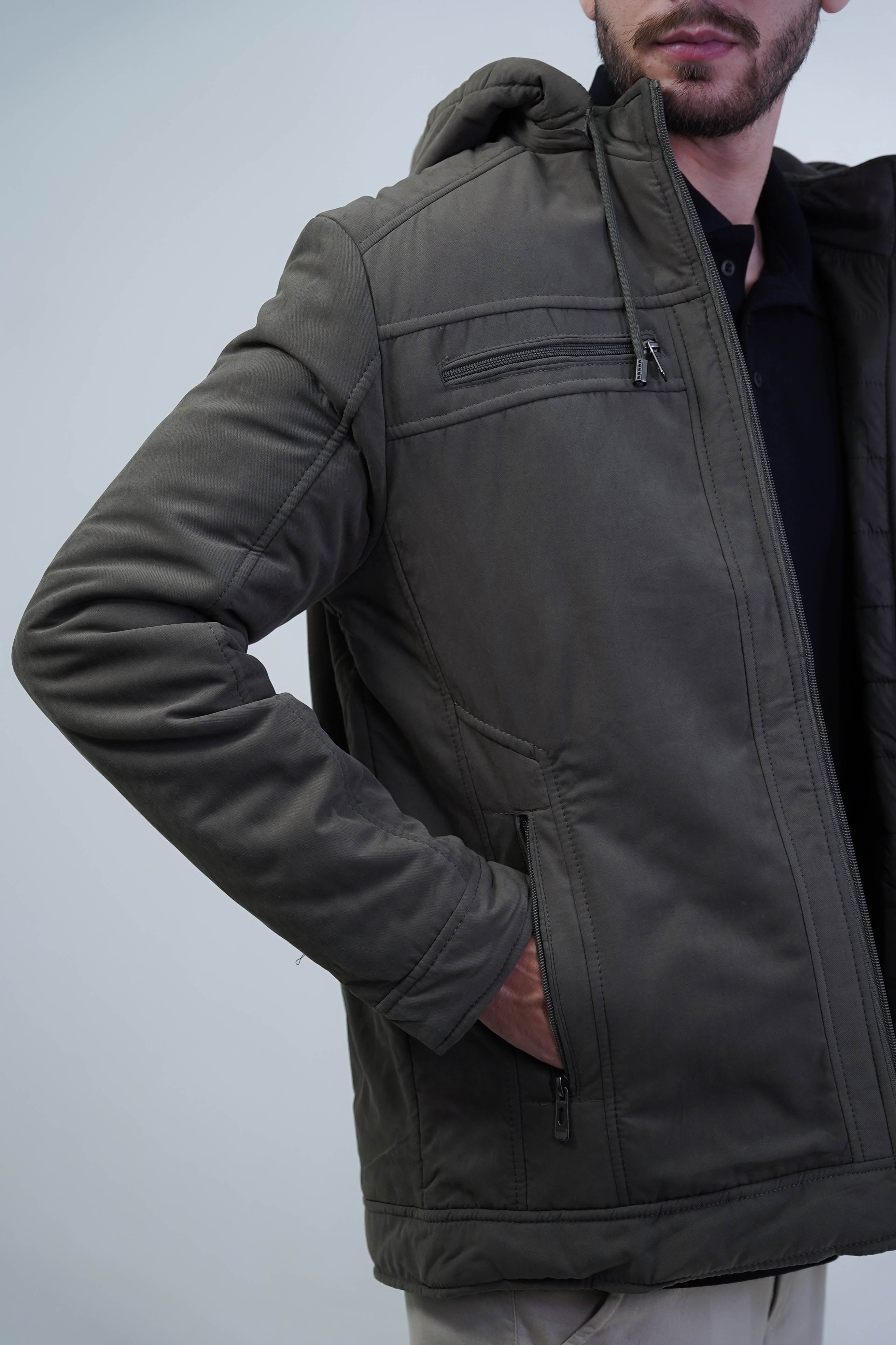 JAQUETA DUO ESSENTIAL CASACO DUPLA FACE 2 EM 1