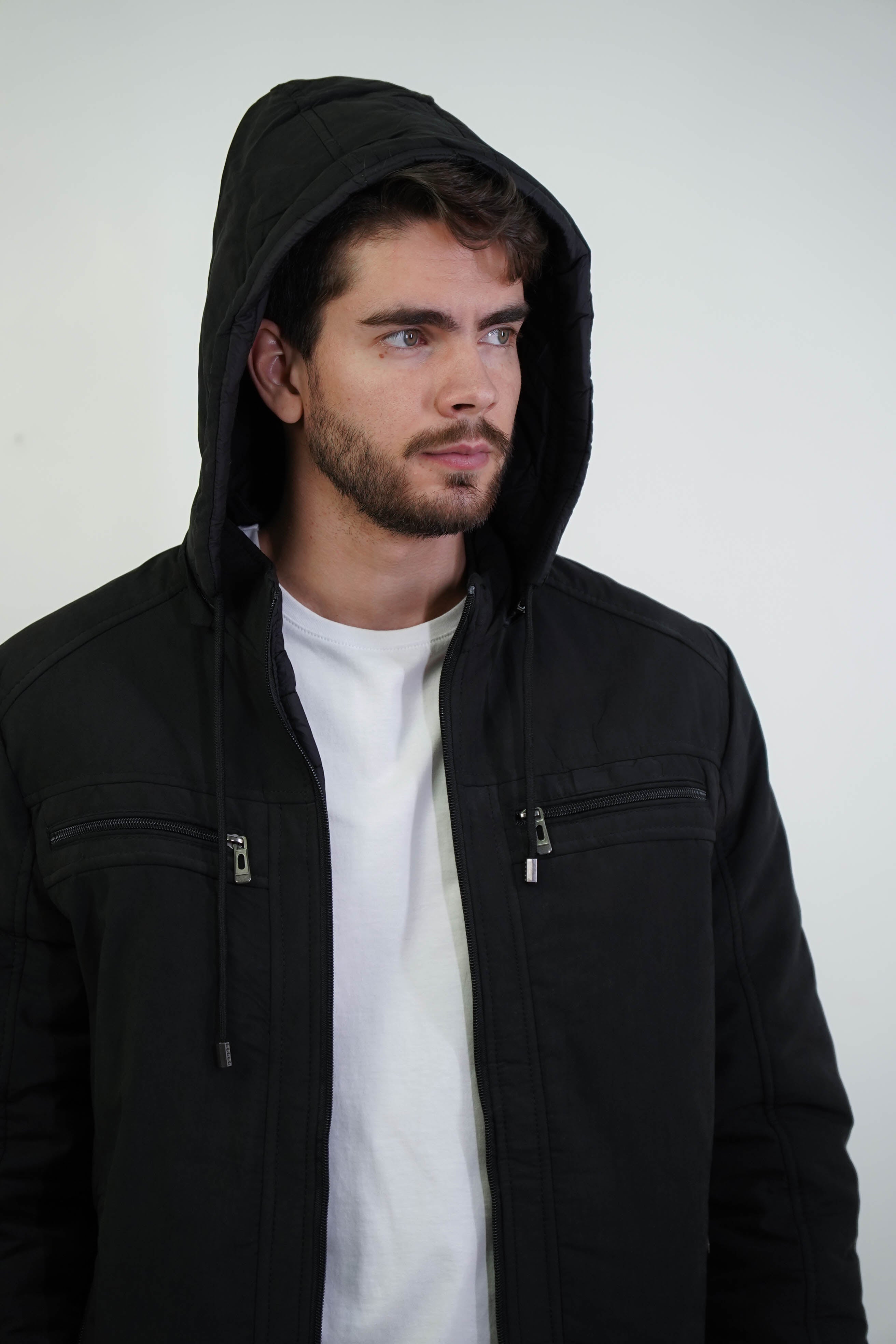 JAQUETA DUO ESSENTIAL CASACO DUPLA FACE 2 EM 1