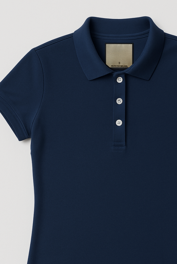 POLO PIQUET PIMA FEMININA