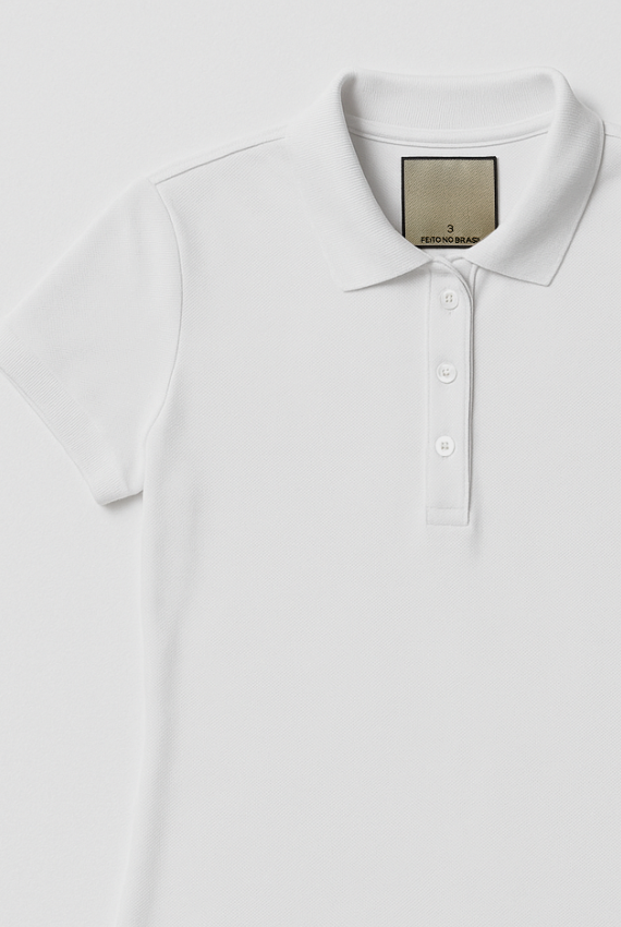 POLO PIQUET PIMA FEMININA