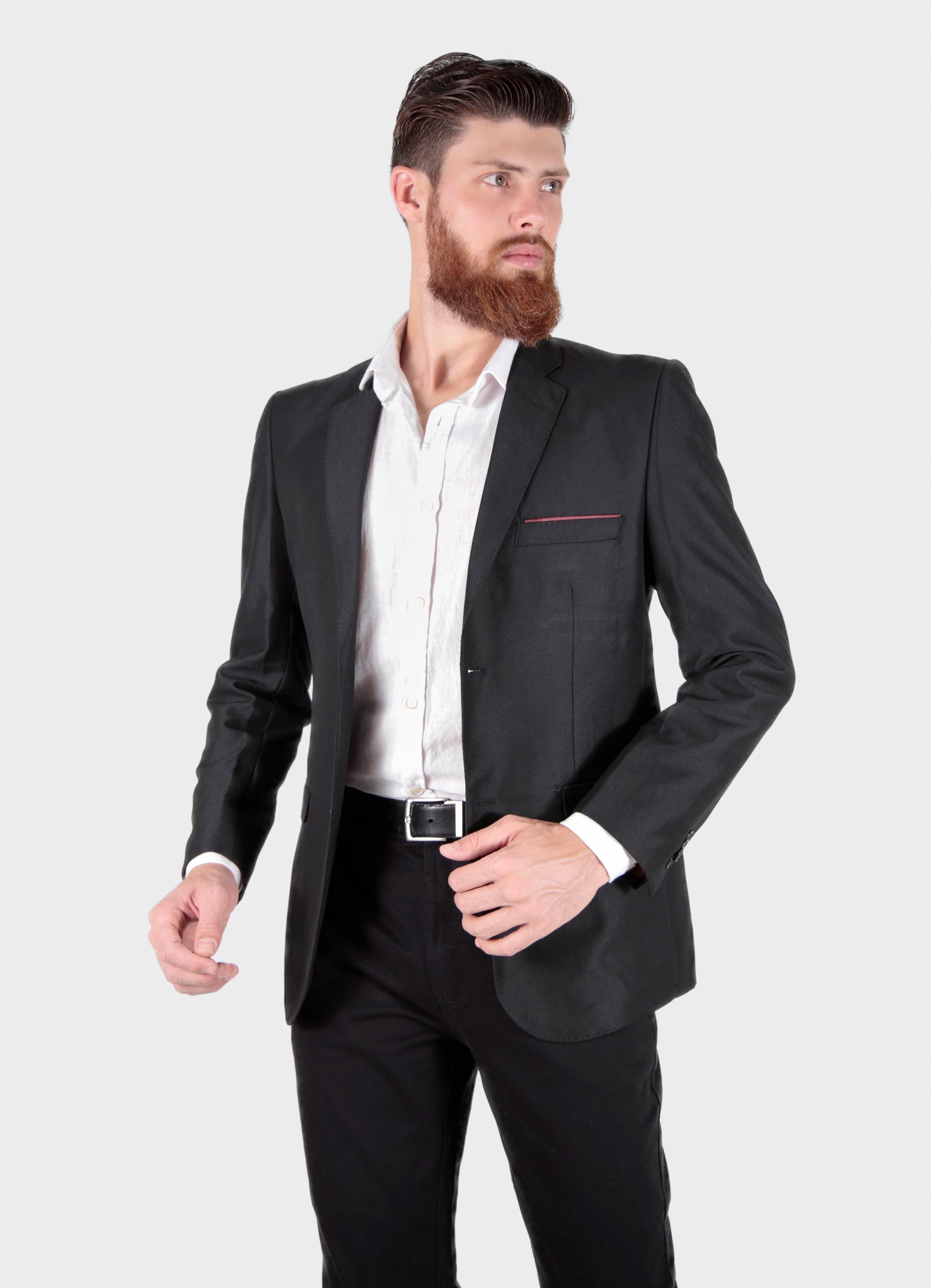 BLAZER SLIM POLIVISCOSE