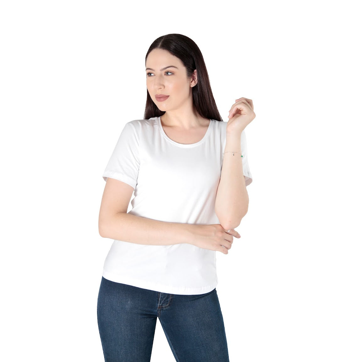 CAMISETA T-SHIRT ALGODÃO EGÍPCIO FEMININA PREMIUM