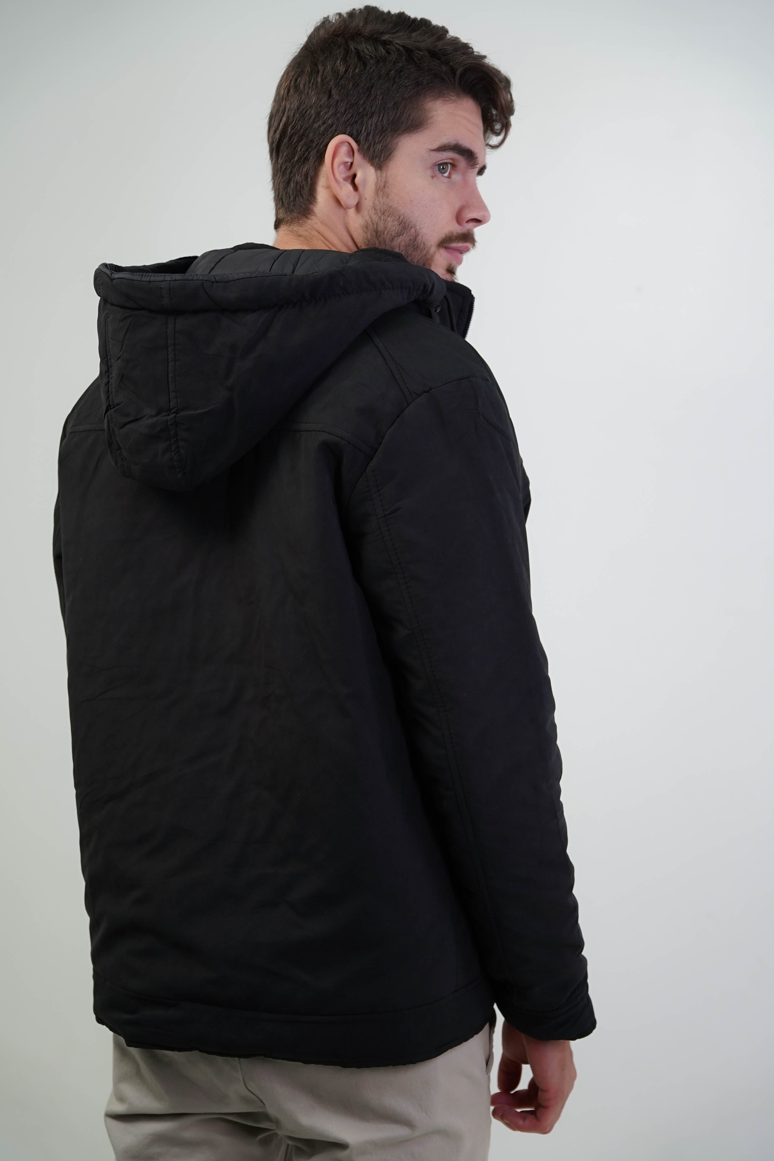 JAQUETA DUO ESSENTIAL CASACO DUPLA FACE 2 EM 1