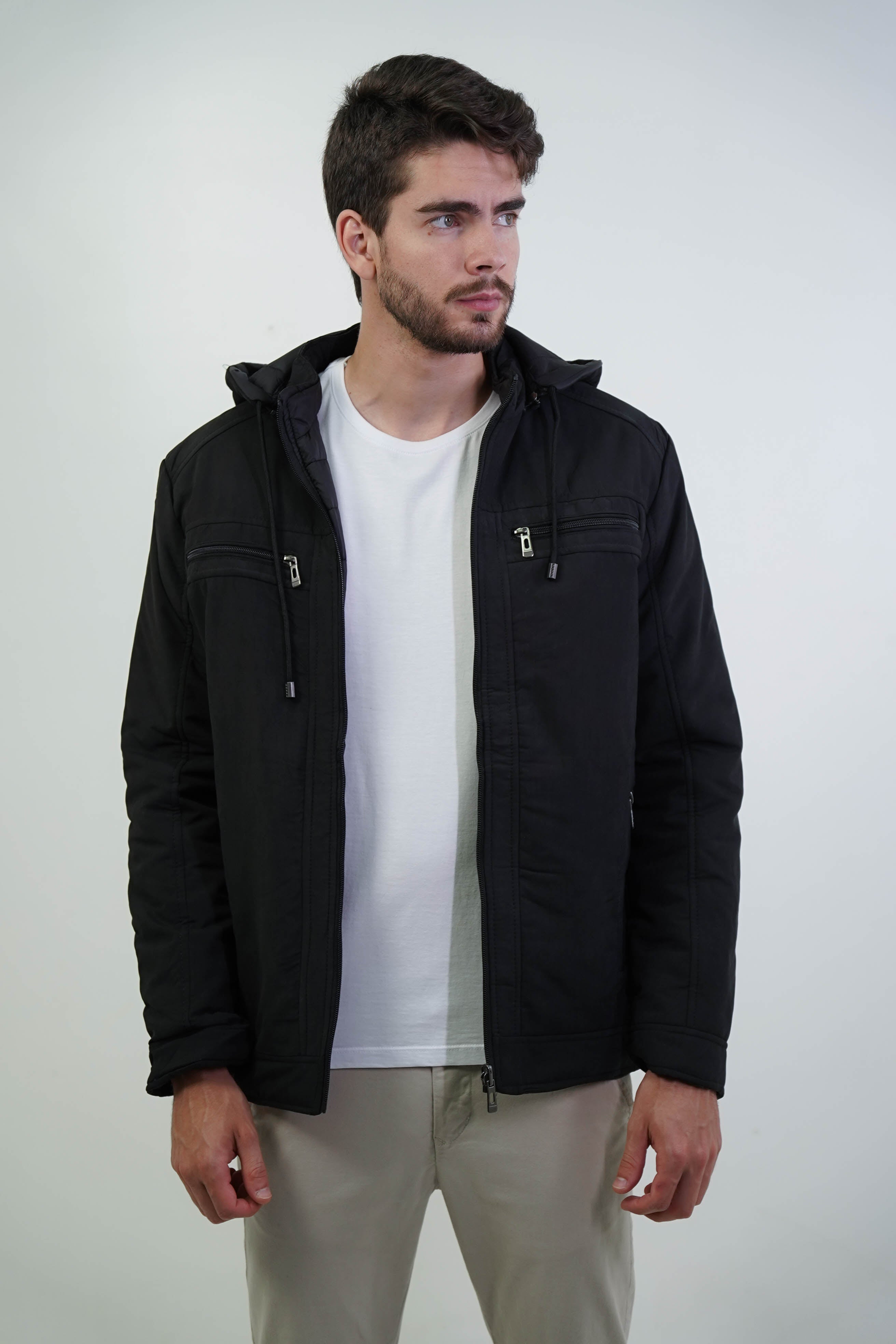 JAQUETA DUO ESSENTIAL CASACO DUPLA FACE 2 EM 1