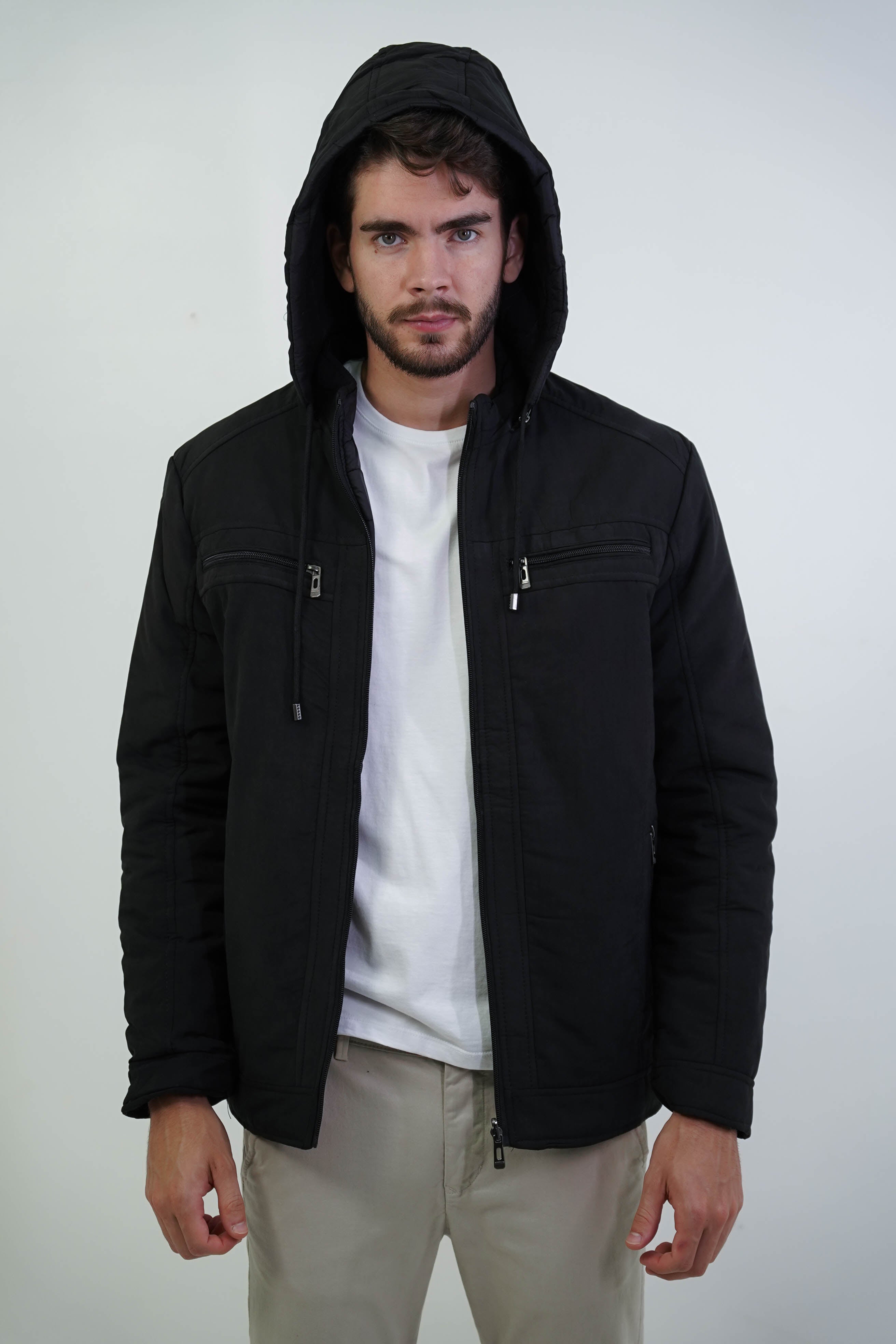 JAQUETA DUO ESSENTIAL CASACO DUPLA FACE 2 EM 1