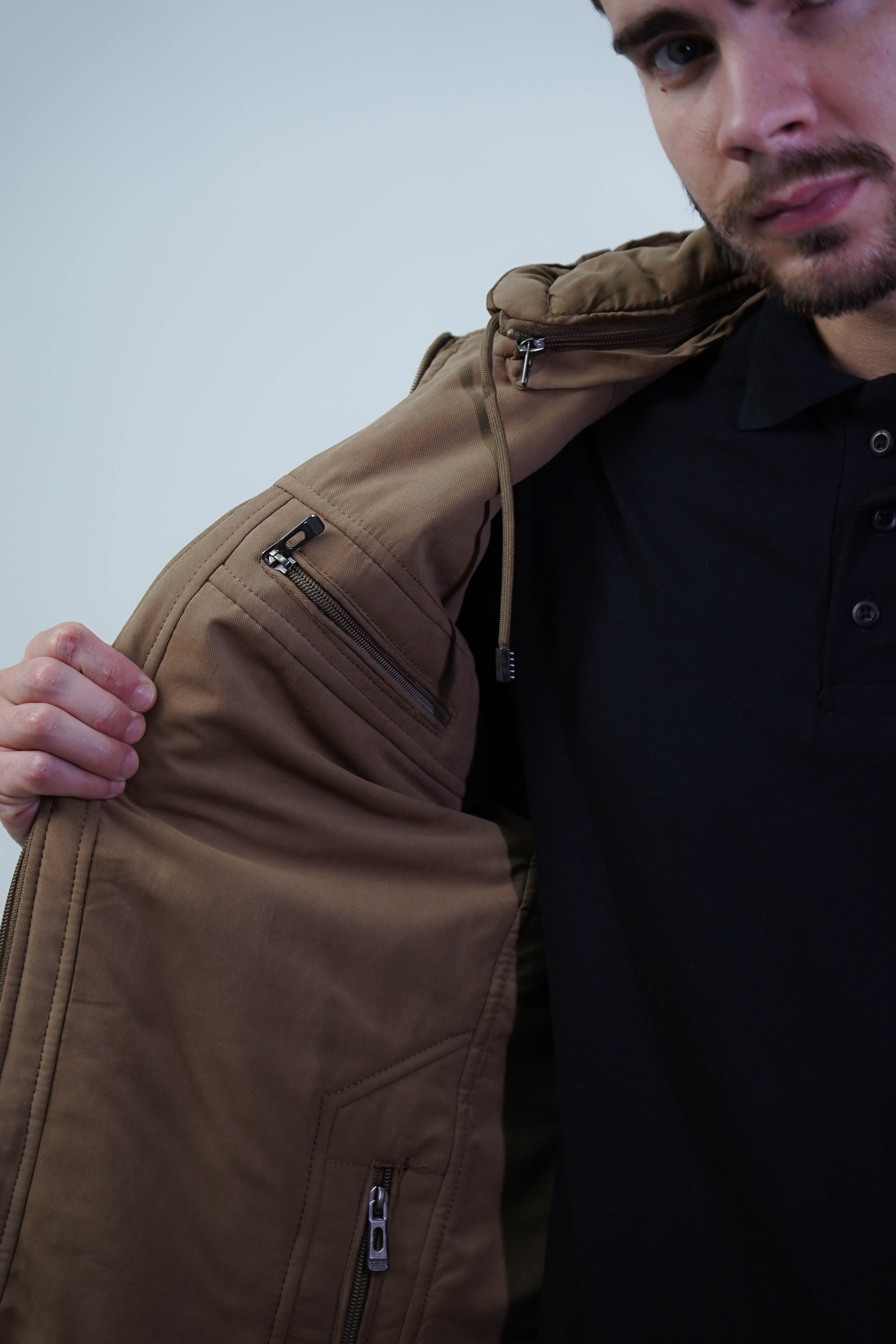 JAQUETA DUO ESSENTIAL CASACO DUPLA FACE 2 EM 1