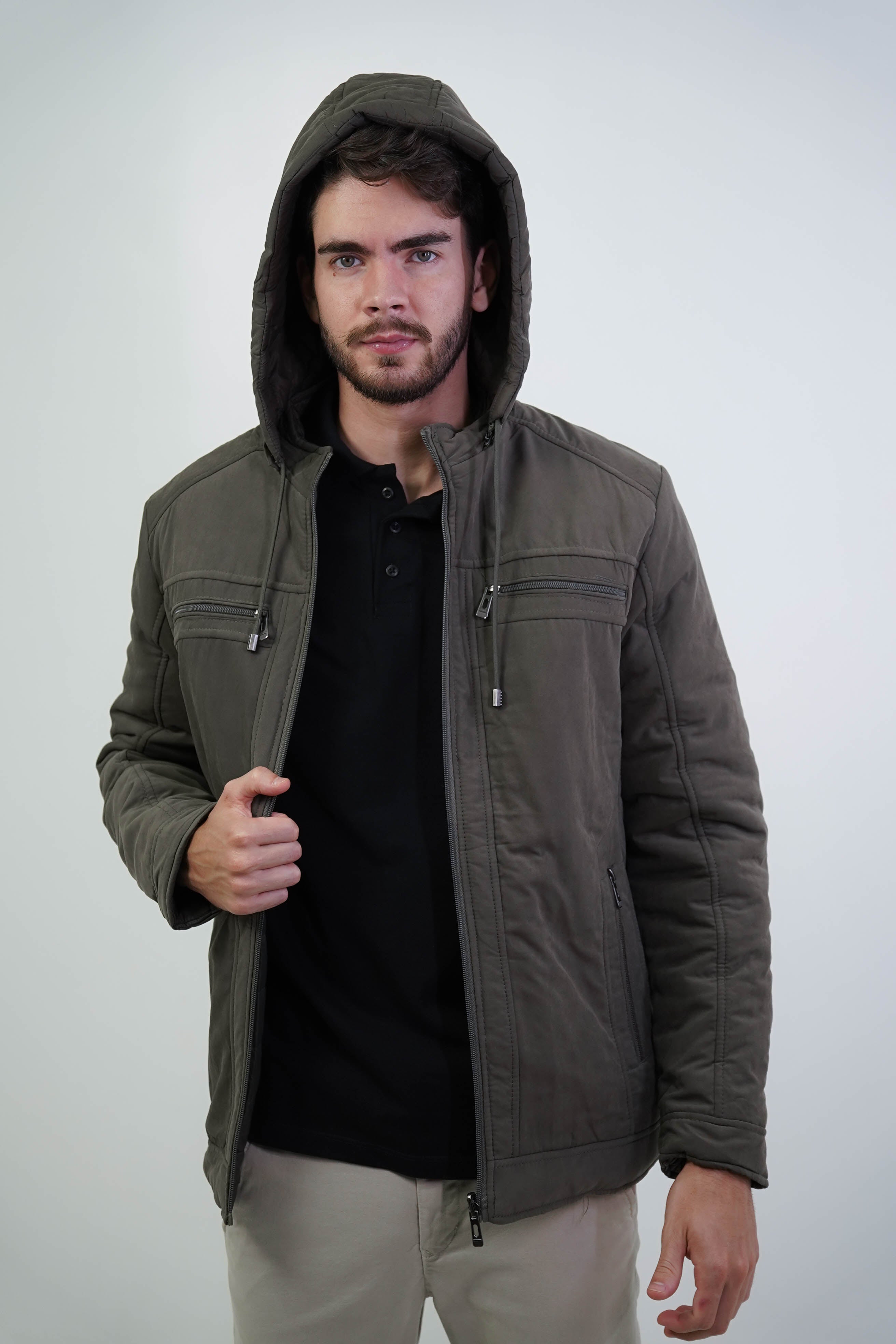 JAQUETA DUO ESSENTIAL CASACO DUPLA FACE 2 EM 1