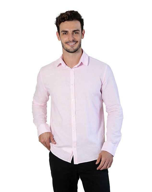CAMISA MANGA LONGA LINHO SLIM FIT