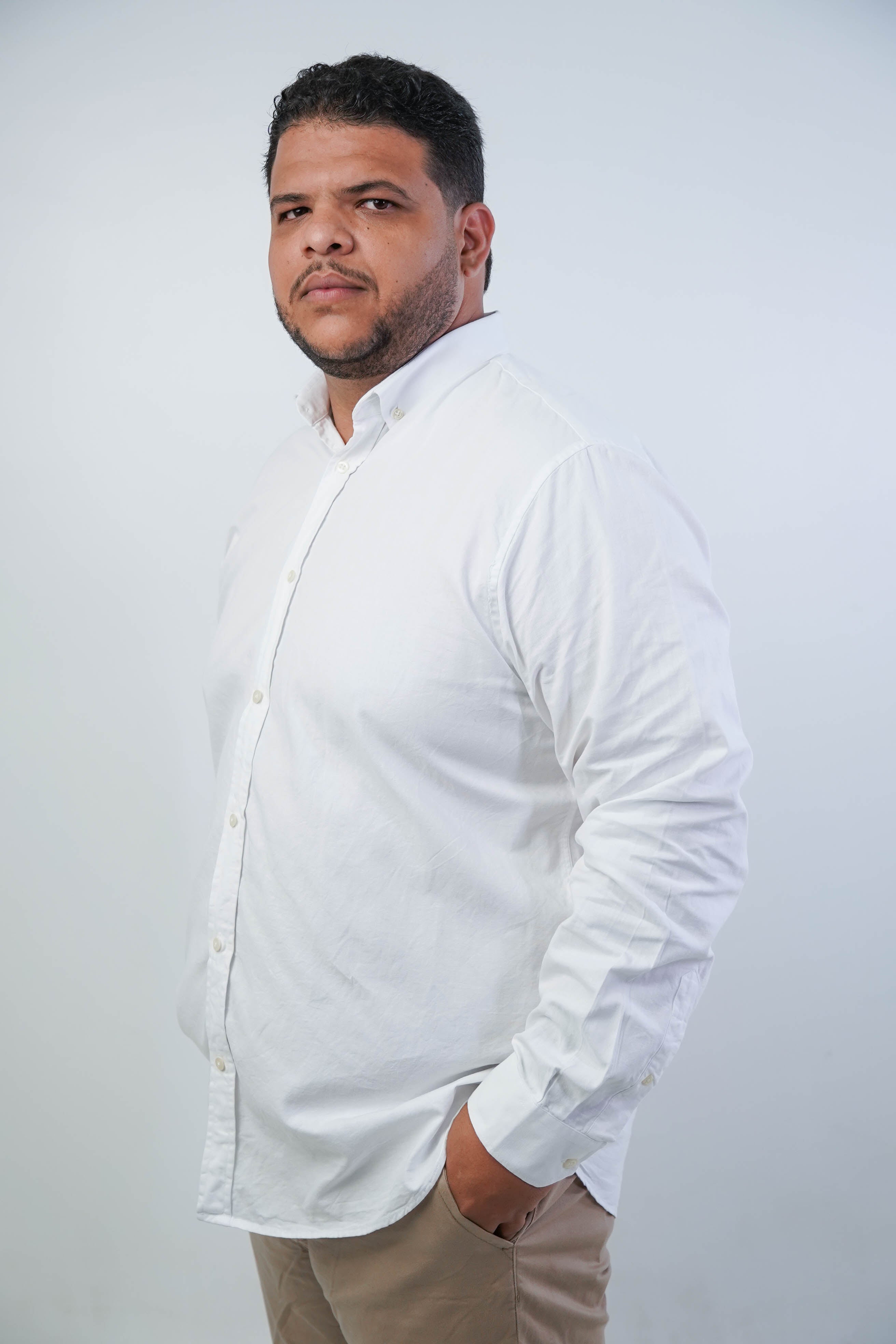 CAMISA MANGA LONGA PLUS OXFORD BUTTON DOWN