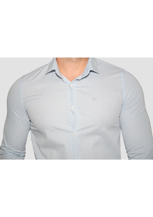 CAMISA MANGA LONGA SUPER SLIM XADREZ