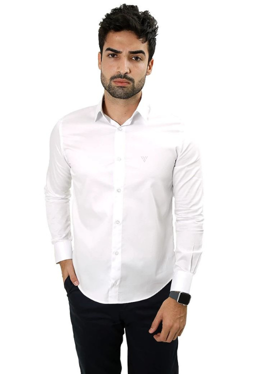 CAMISA MANGA LONGA COMFORT BÁSICA