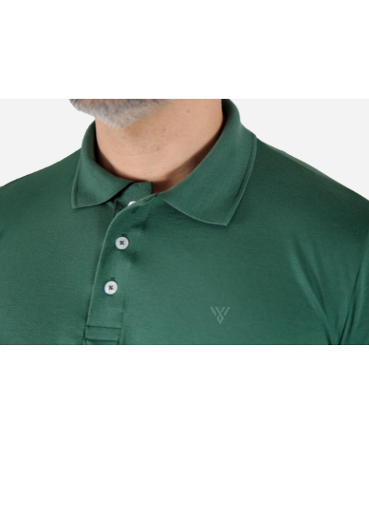POLO COTTON PIMA COM ELASTANO LISA