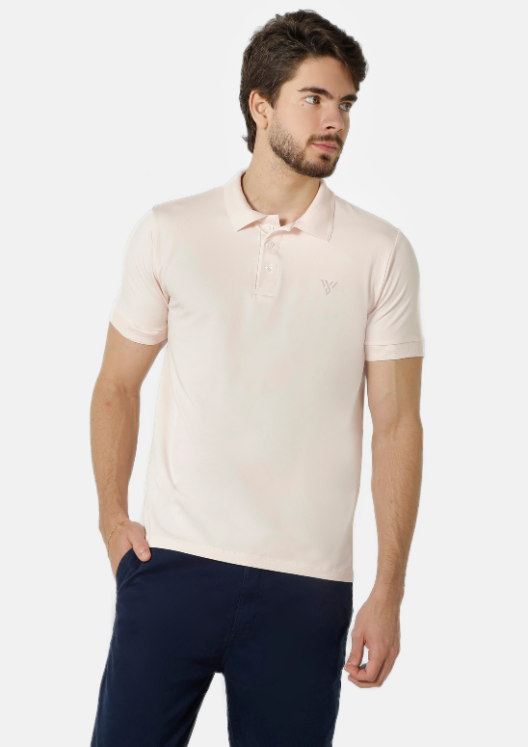 POLO COTTON PIMA COM ELASTANO LISA