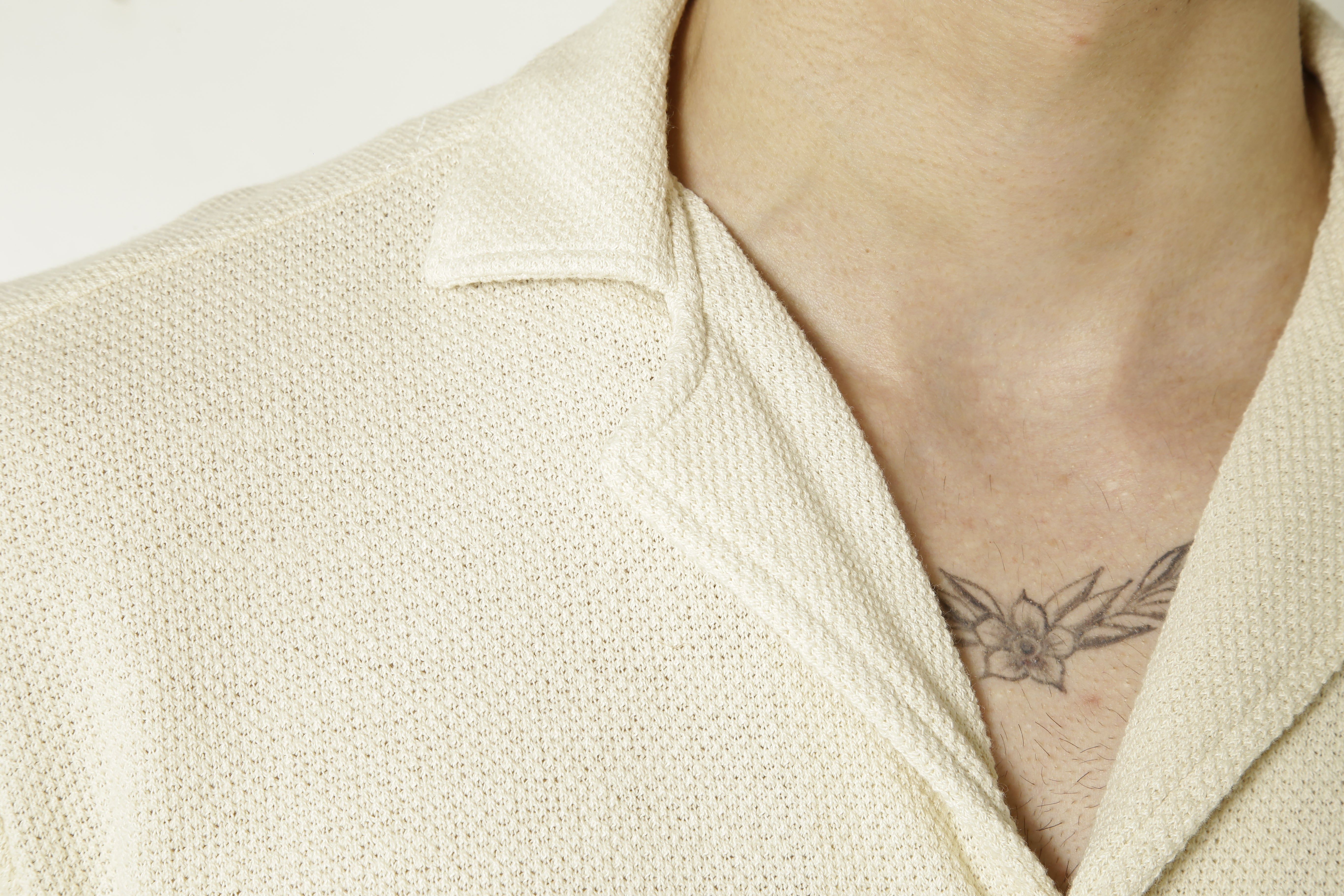 CAMISA GOLA ESPORTE MANGA CURTA TEXTURA