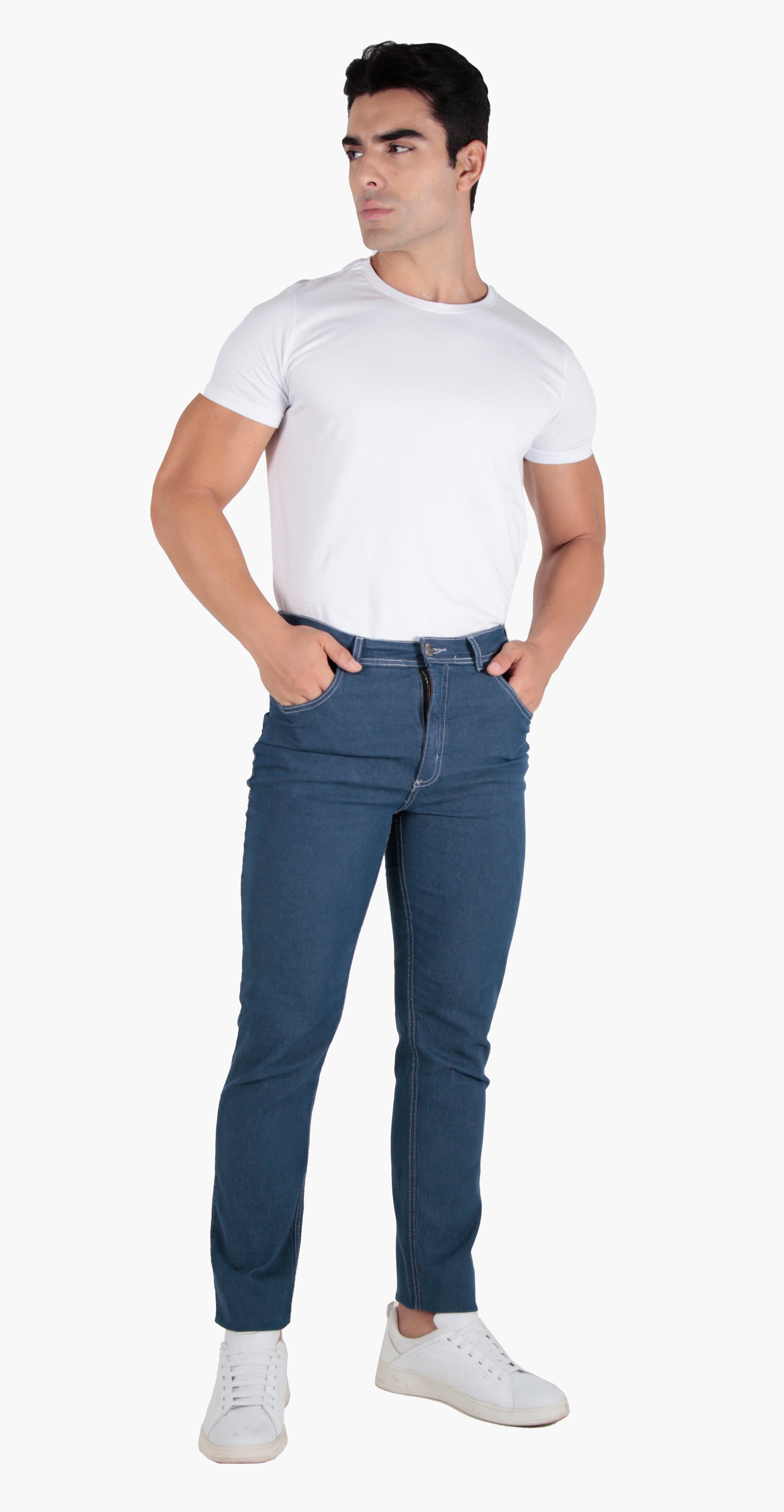 CALÇA JEANS SLIM BÁSICA