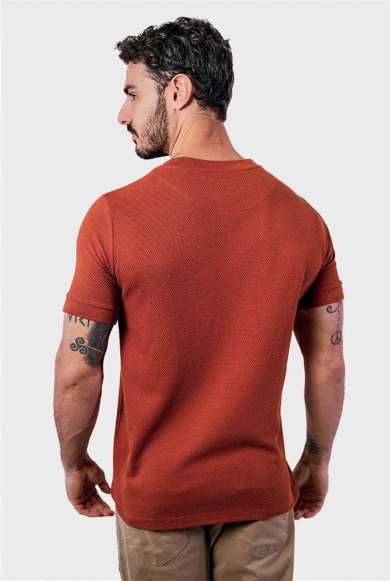 CAMISETA ESTRUTURADA TEXTURA