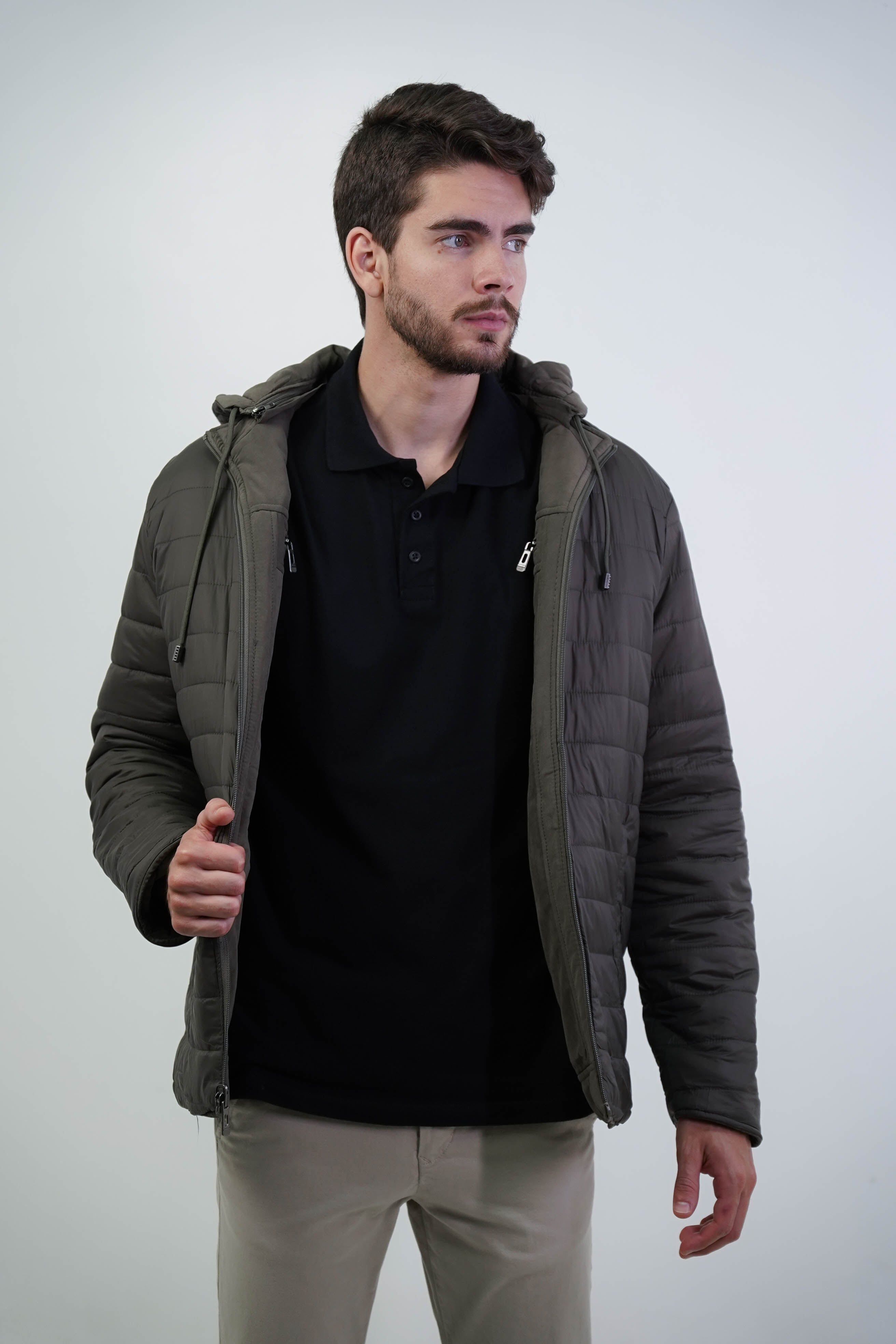 JAQUETA DUO ESSENTIAL CASACO DUPLA FACE 2 EM 1