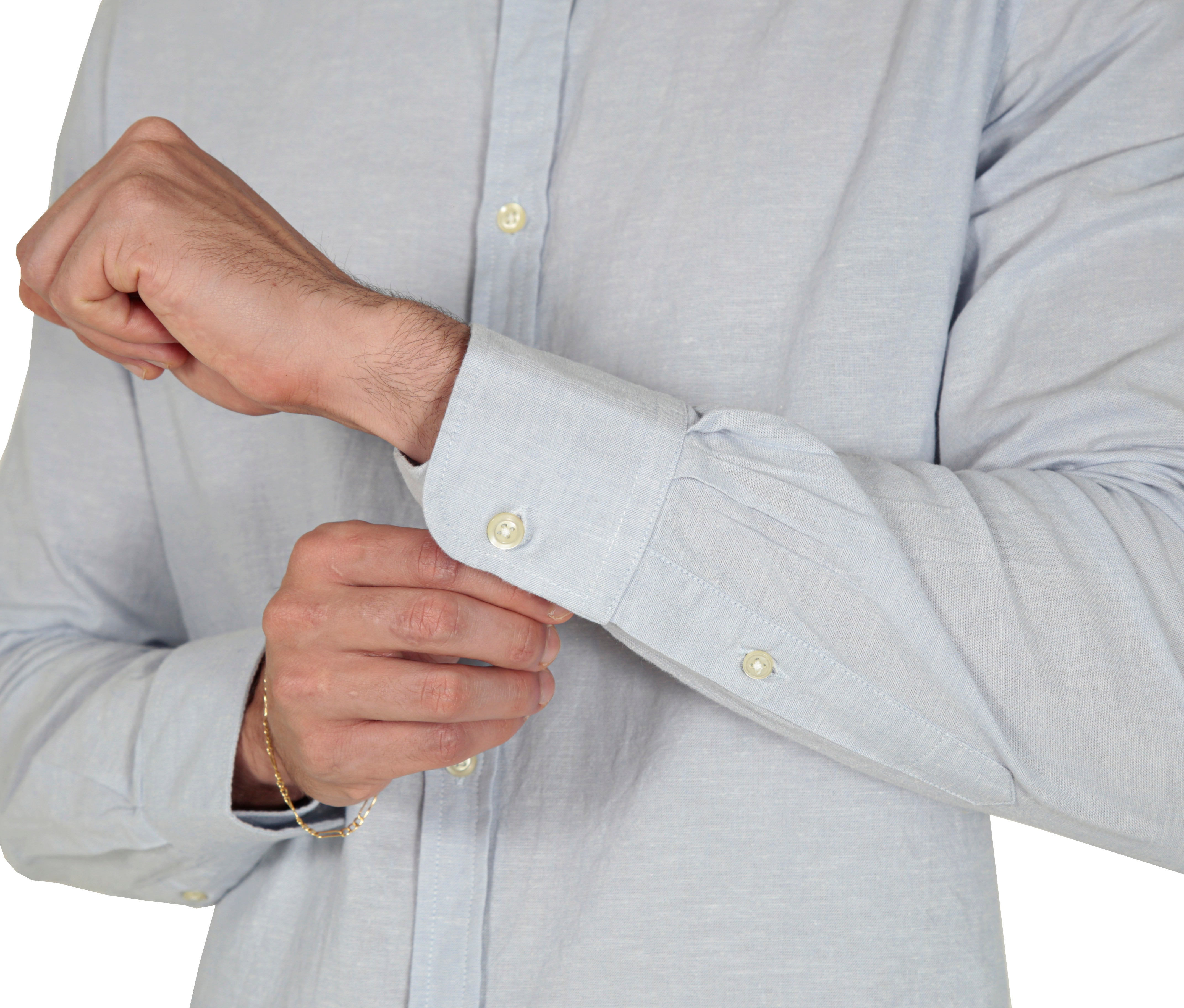 CAMISA MANGA LONGA LINHO SLIM FIT