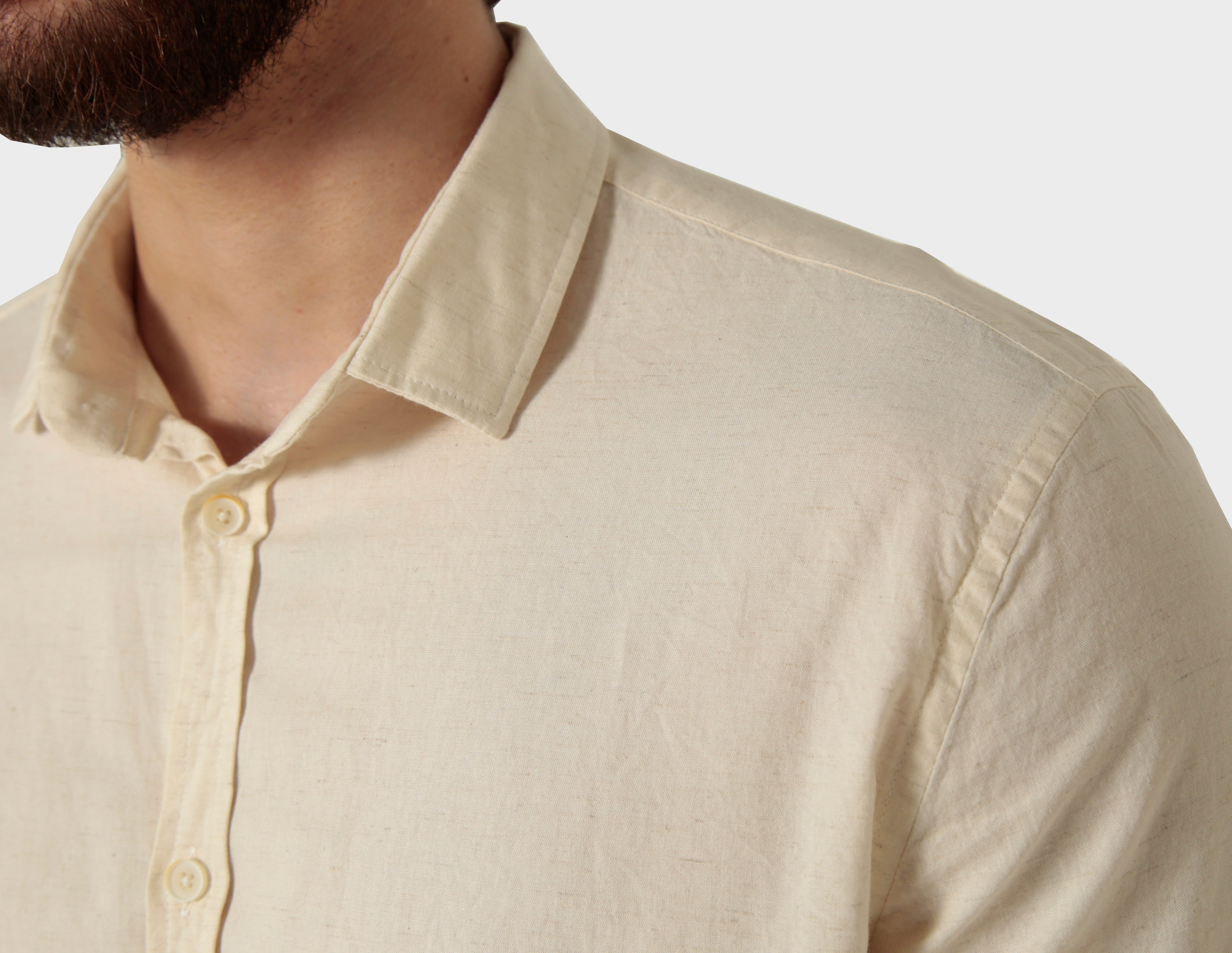 CAMISA MANGA LONGA LINHO SLIM FIT