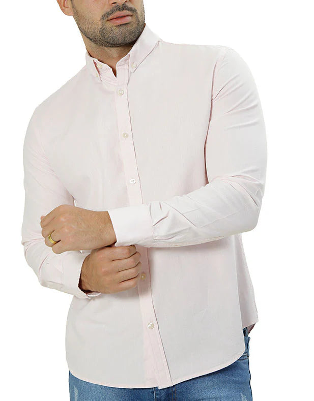 CAMISA MANGA LONGA SLIM FIT OXFORD BUTTON DOWN